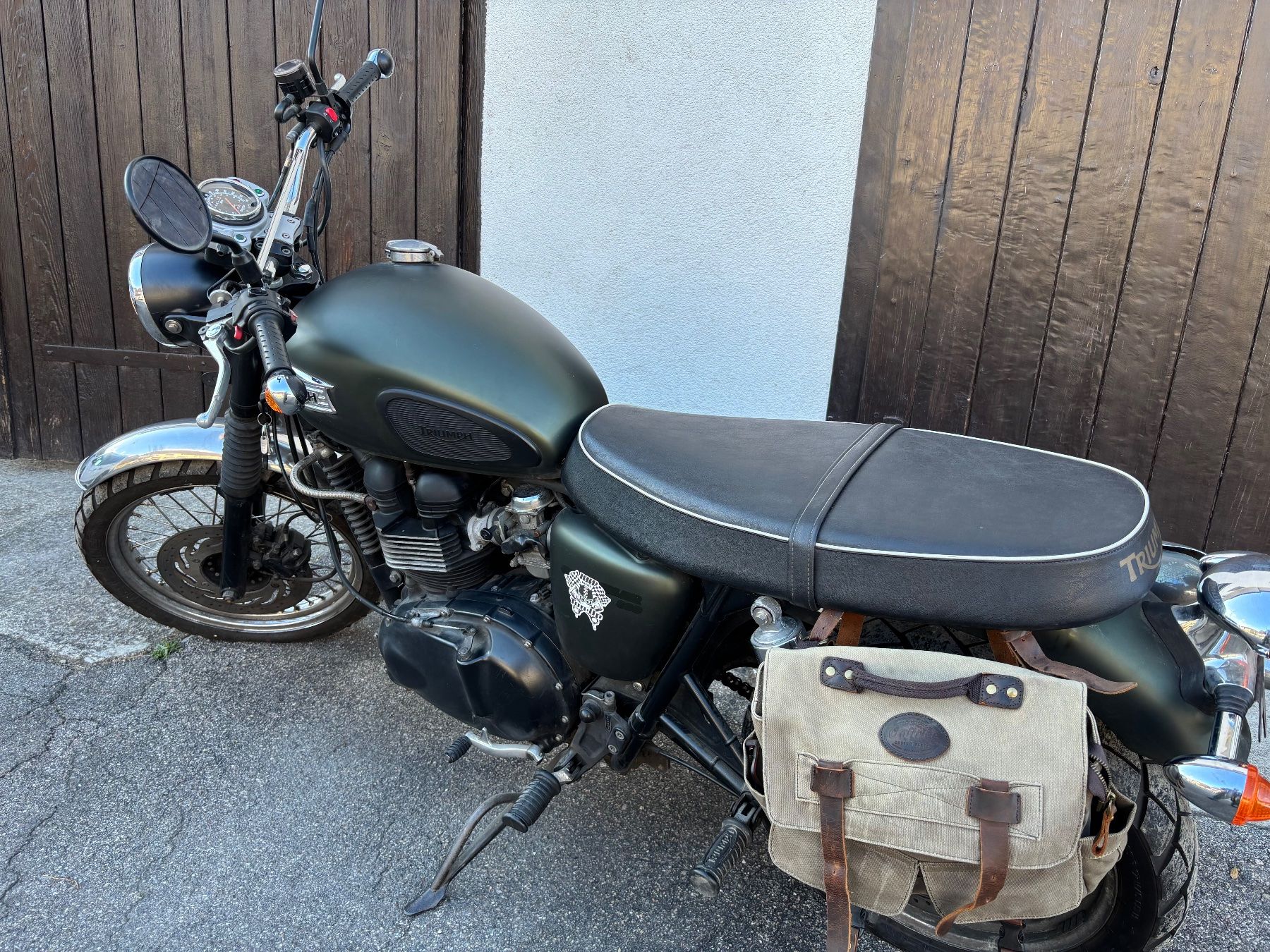 Triumph Strasse: Top-gepflegte Triumph Scrambler 900er Typen X mit nur 7209km – Gebraucht aus Schleitheim von Strandhuuuus 5