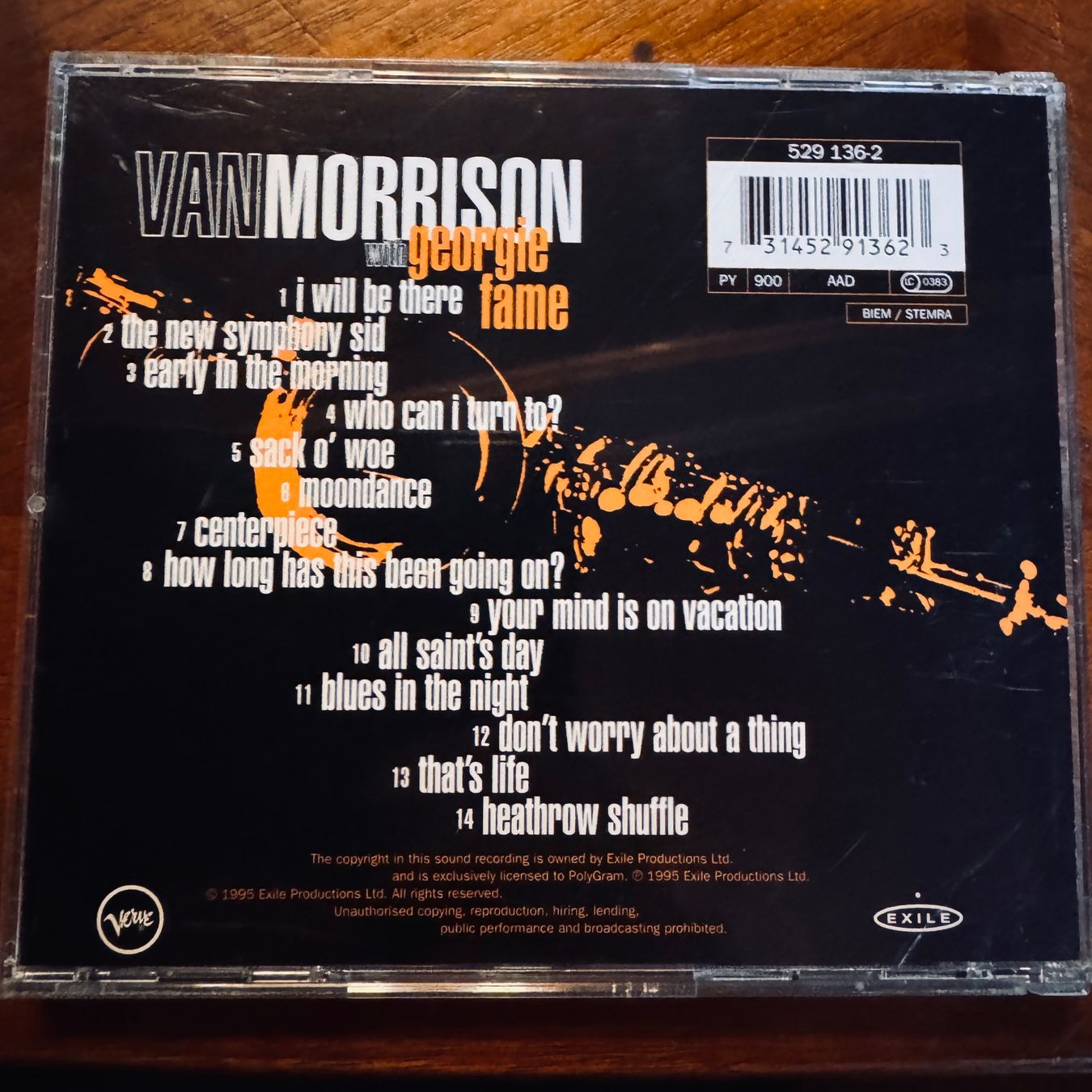 CD: Van Morrison How Long Has This Been Going On CD 1995 top – Usato da Merligen venduto da barratt 1