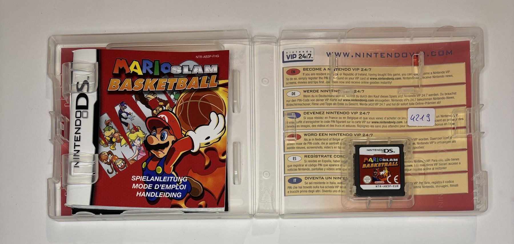 Spiele: NDS - Mario Slam Basketball – Gebraucht aus Allschwil von Bullach 1