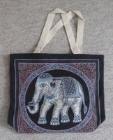 Stofftasche - ELEFANT 🐘  - Stickerei - Neu - 47x39cm