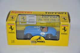 Ferrari 166 MM , Mille Miglia 1948 -1953 , ART MODEL , 1:43