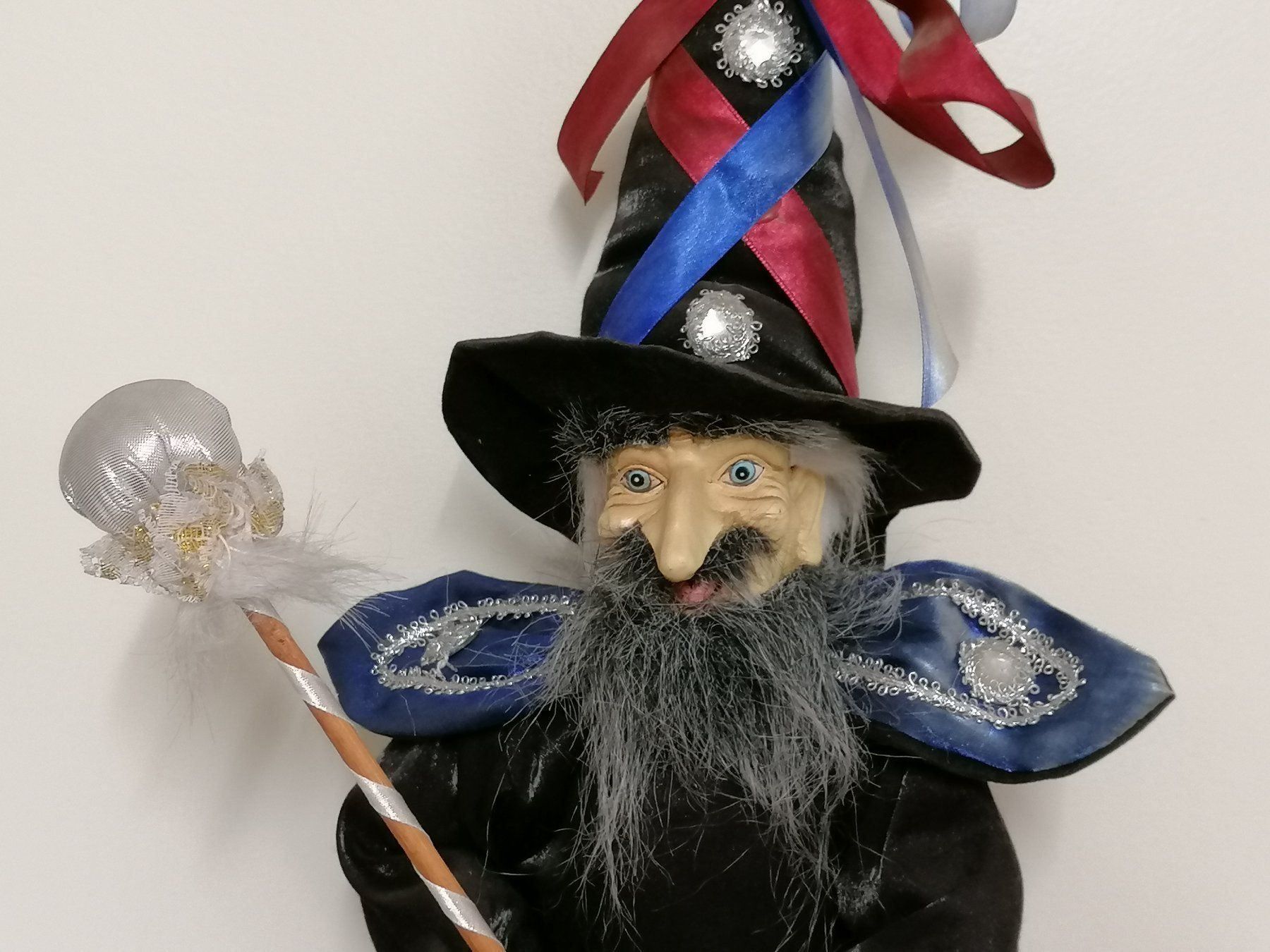 Bambole: Zauberer Merlin Marionette – Usato da Reinach BL venduto da fliegenrolli 5
