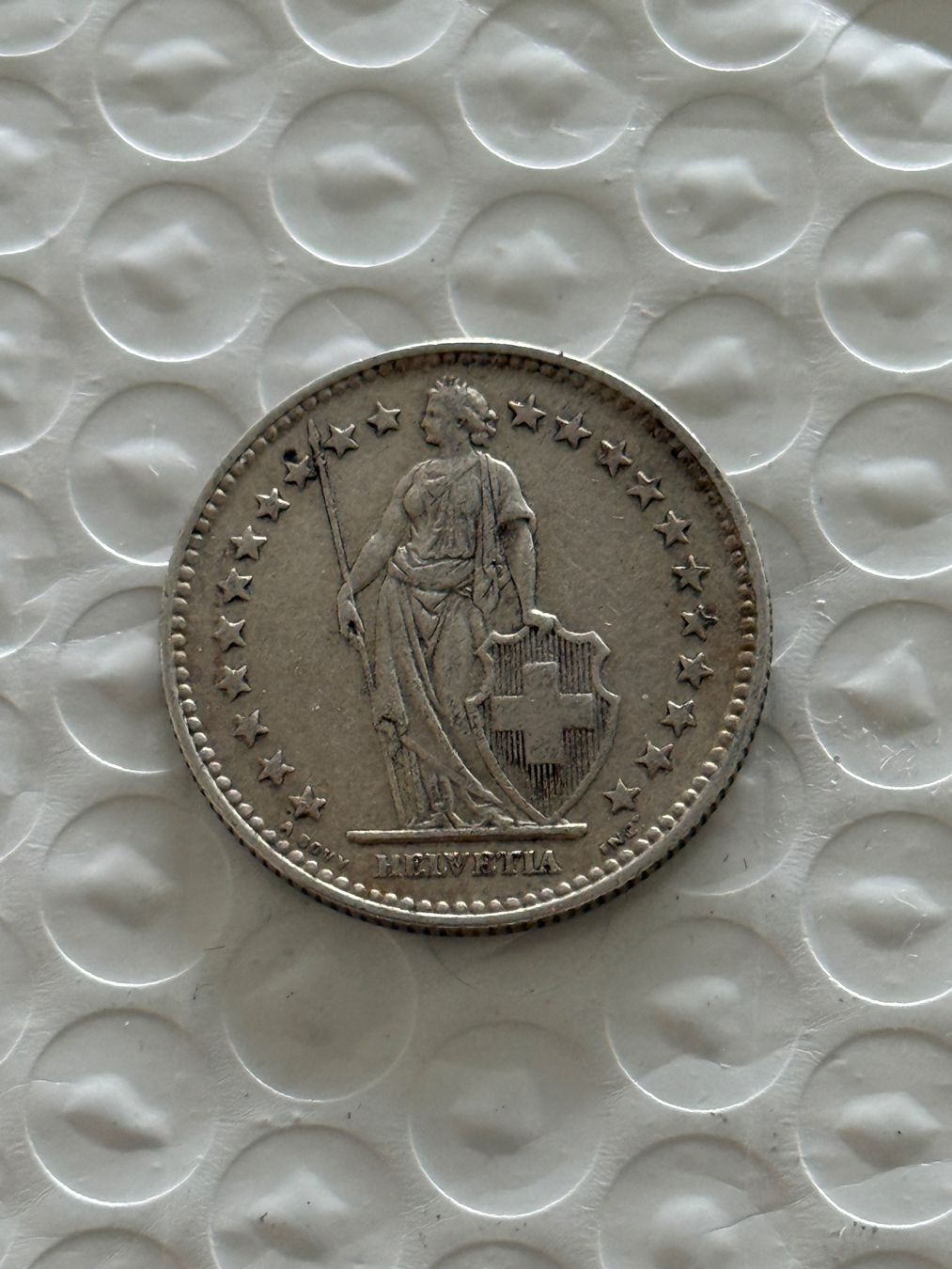 Tutti le monete: 2 Franken 1936  Rar – Usato da Wallisellen venduto da SWISS_SILVER1