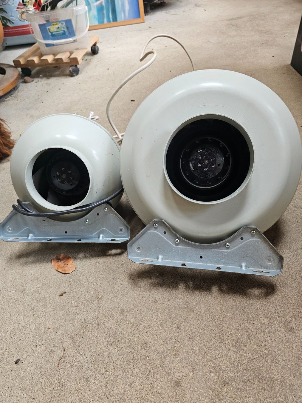 Ventilatori: Rohrlüfter Abluftventilator Lüftung / Radialventilator – Usato da Oberhofen AG venduto da Flower1966 2