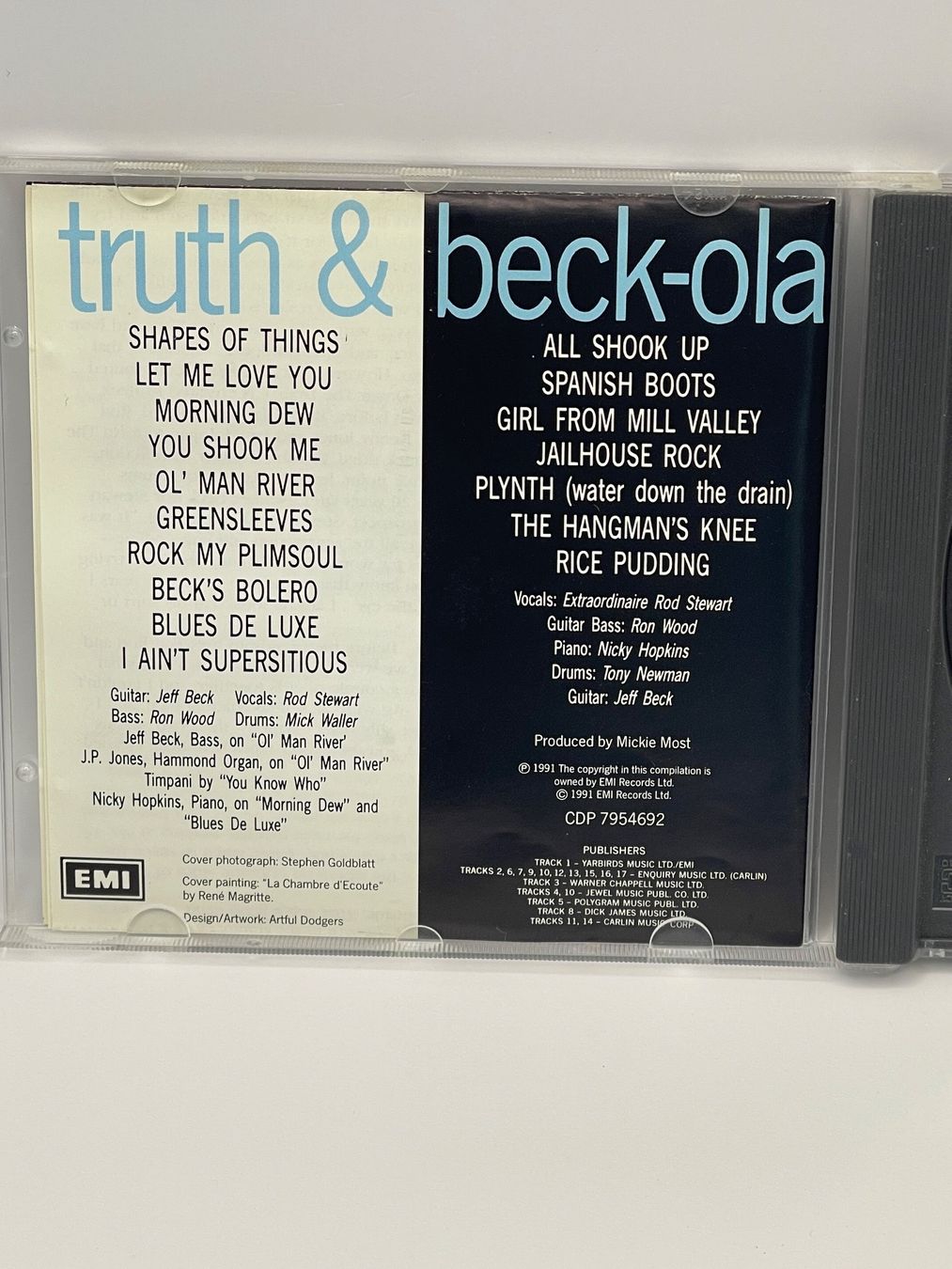 CDs: Jeff Beck - Truth & Beck-ola – Gebraucht aus Rüti ZH von alumedien 3