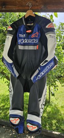 Alpinestars Motorrad Lederkombi, neuwertig, Grösse 50