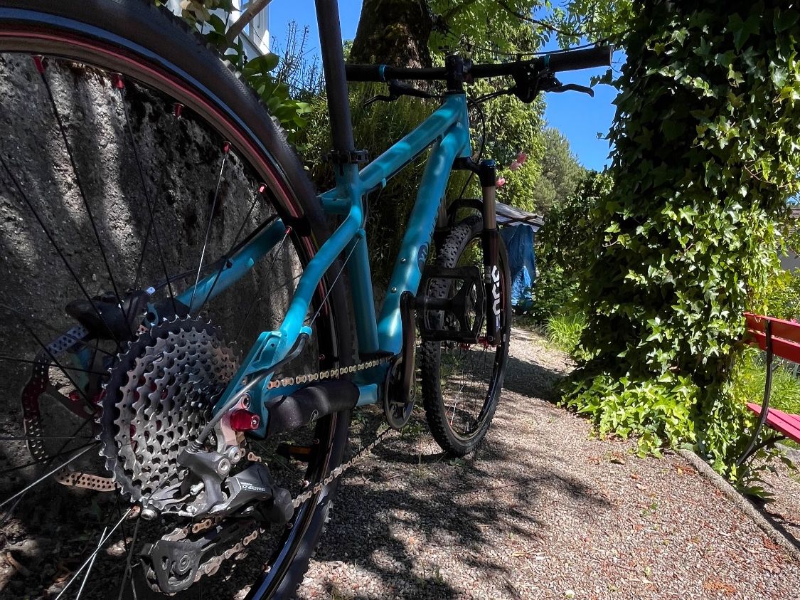 Kubikes Biciclette: KUbikes 26 TRAIL türkis glitter – Usato da Zürich venduto da 12Baum12 3