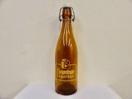 Bierflasche LANGENTHALER LAGERBIER GLASHÜTTE WAUWIL 1959
