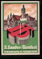 Chemnitz, 5. Landes-Turnfest der Sächsi