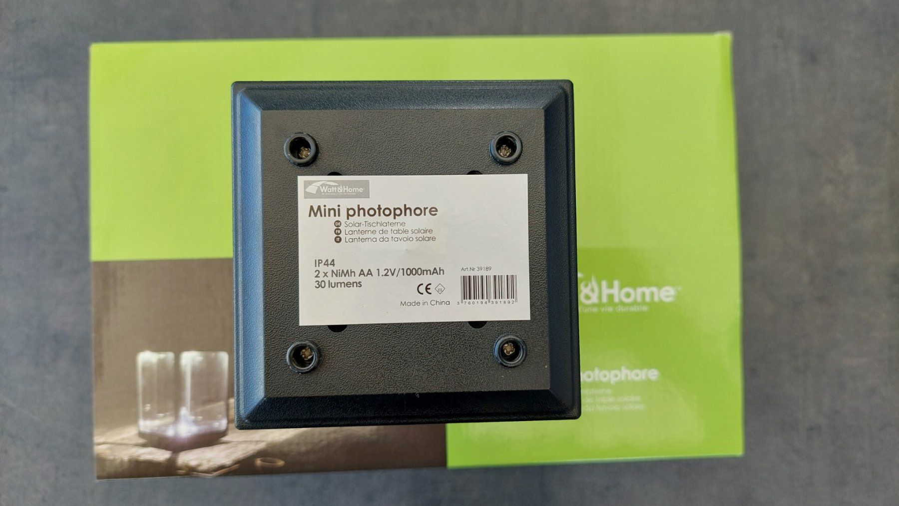 Lanterne: Solar | LED Laterne | Tischlampe | NEU! – Nuovo e nell'imballaggio originale da Schongau venduto da lanobe 6