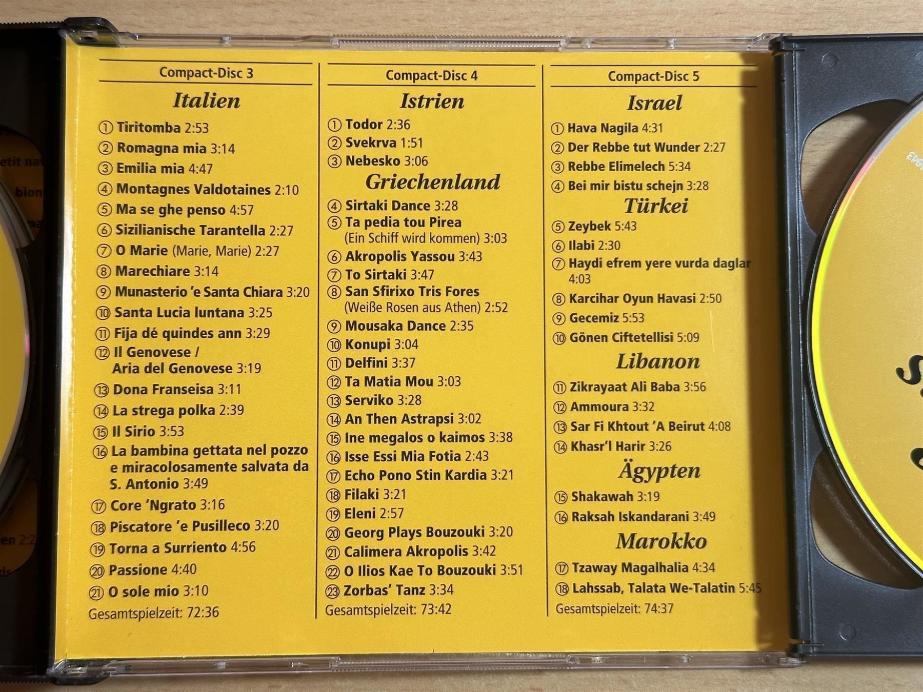 CD: Die Seele des Südens - Folklore m - 5 CD – Usato da Rikon im Tösstal venduto da Alpenmutz 4