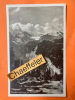 1935 Wengen. Blick auf das Breithorn