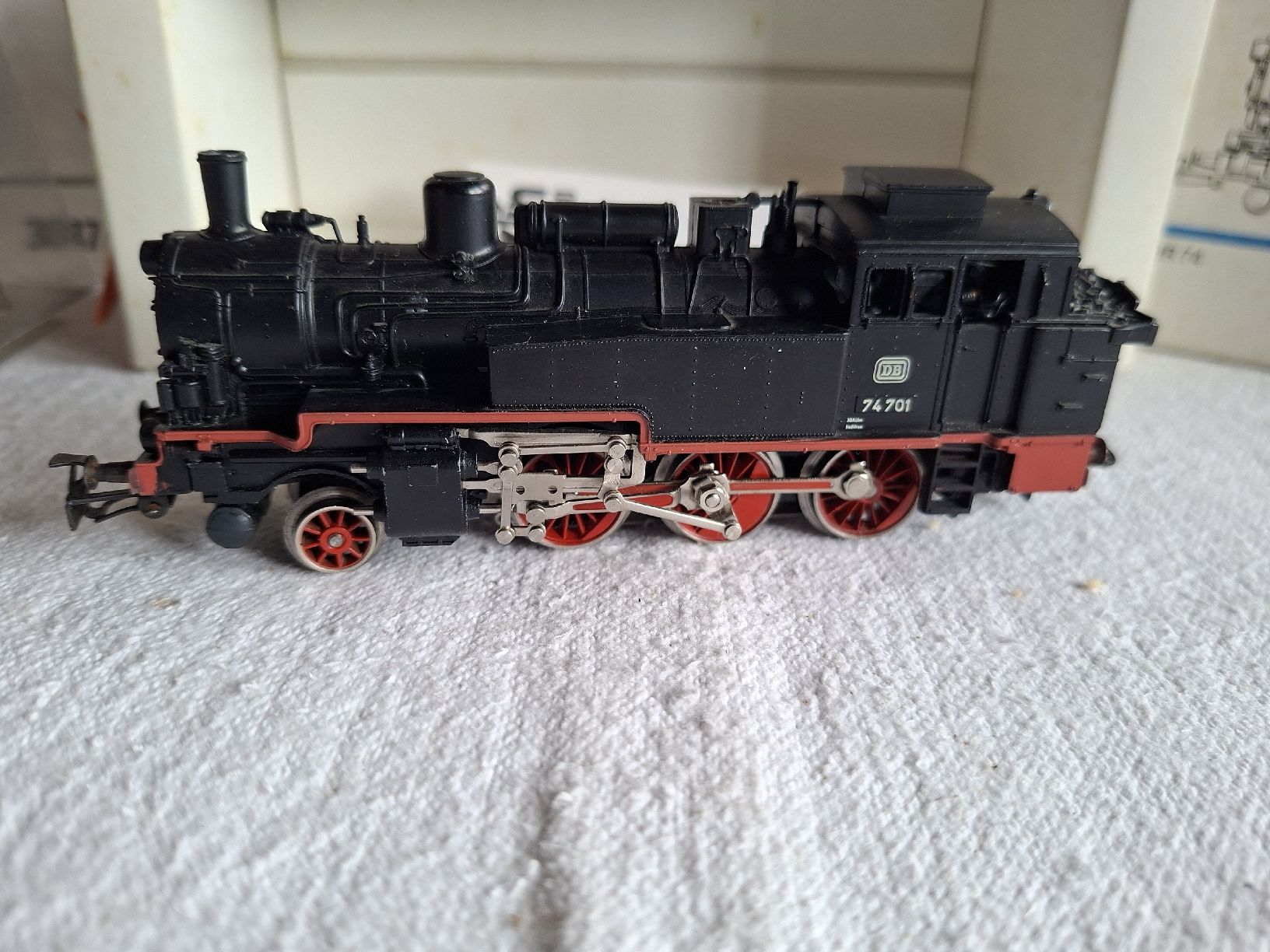 Märklin Trains électriques: Märklin H0 Dampflok BR 74 701  – D'occasion à Lohn-Ammannsegg par schwerti53 4