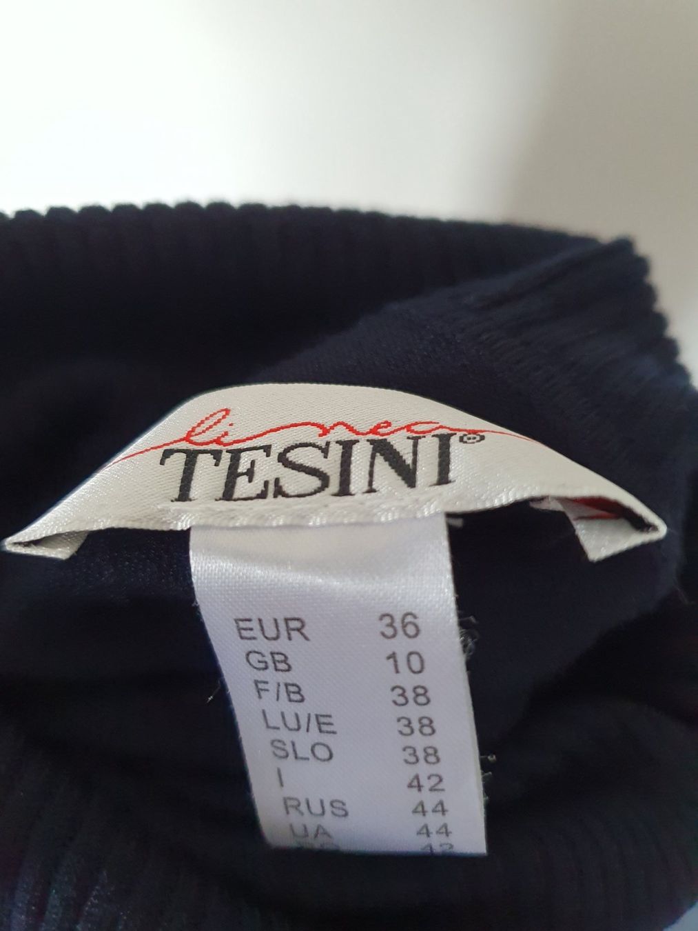Vestiti: Linea Tesini Strickkleid Gr. 36, schwarz, Rollkragen – Nuovo (secondo la descrizione) da Heinrichswil venduto da sabi2809 4