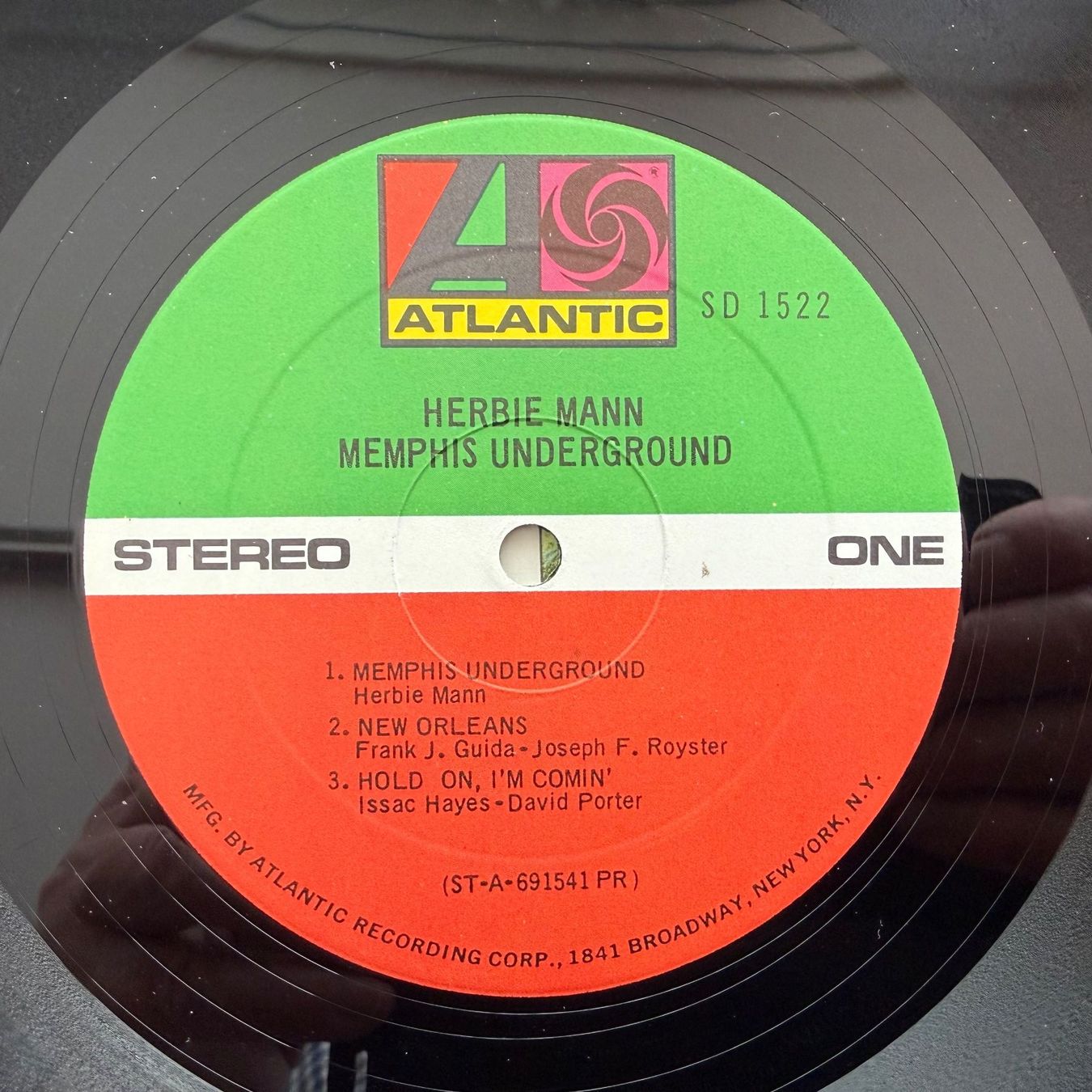 Dischi in vinile: HERBIE MANN - MEMPHIS UNDERGROUND – Usato da Zürich venduto da fehlton 3