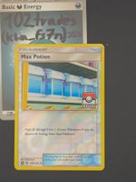 🇬🇧 EN Max Potion Pokémon League STAMPED - 128a/145 Karte