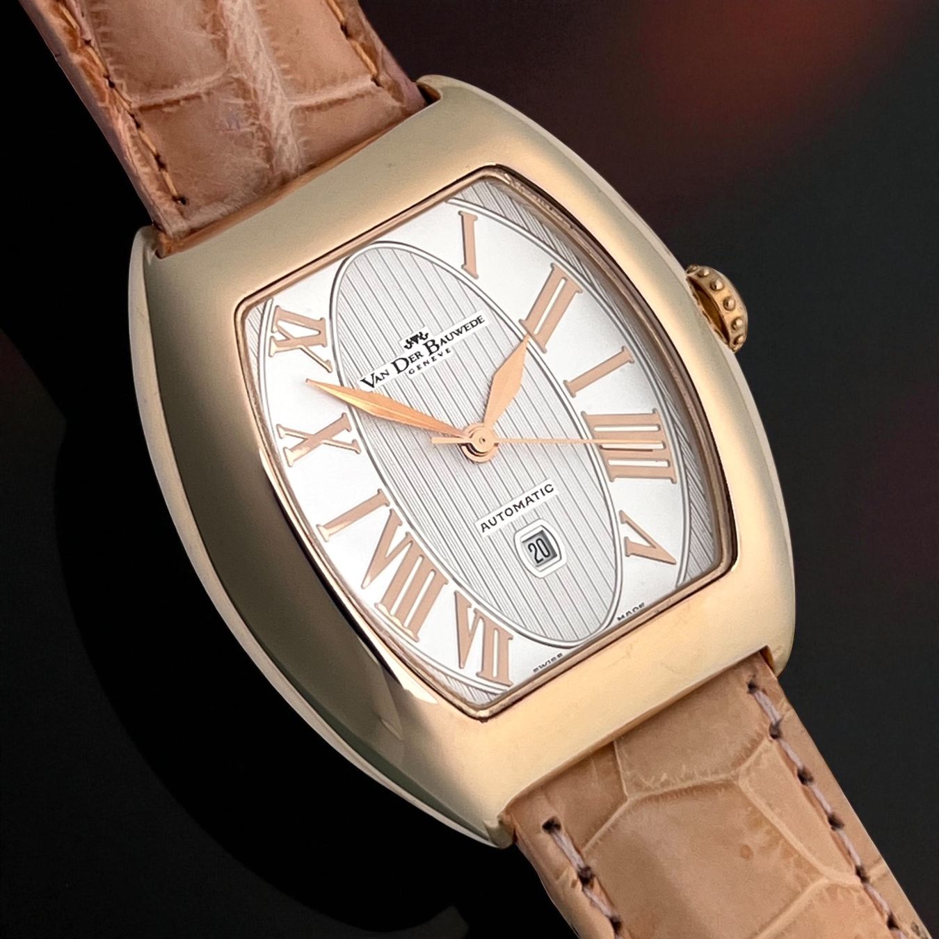 A. Lange & Söhne Uhren: Van Der Bauwede Magnum Massive 18K Rose Gold Automatic – Neu und originalverpackt aus Morges von 24time