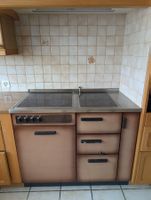 Tiba Elektro/Holz Herd mit Glaskeramik.
