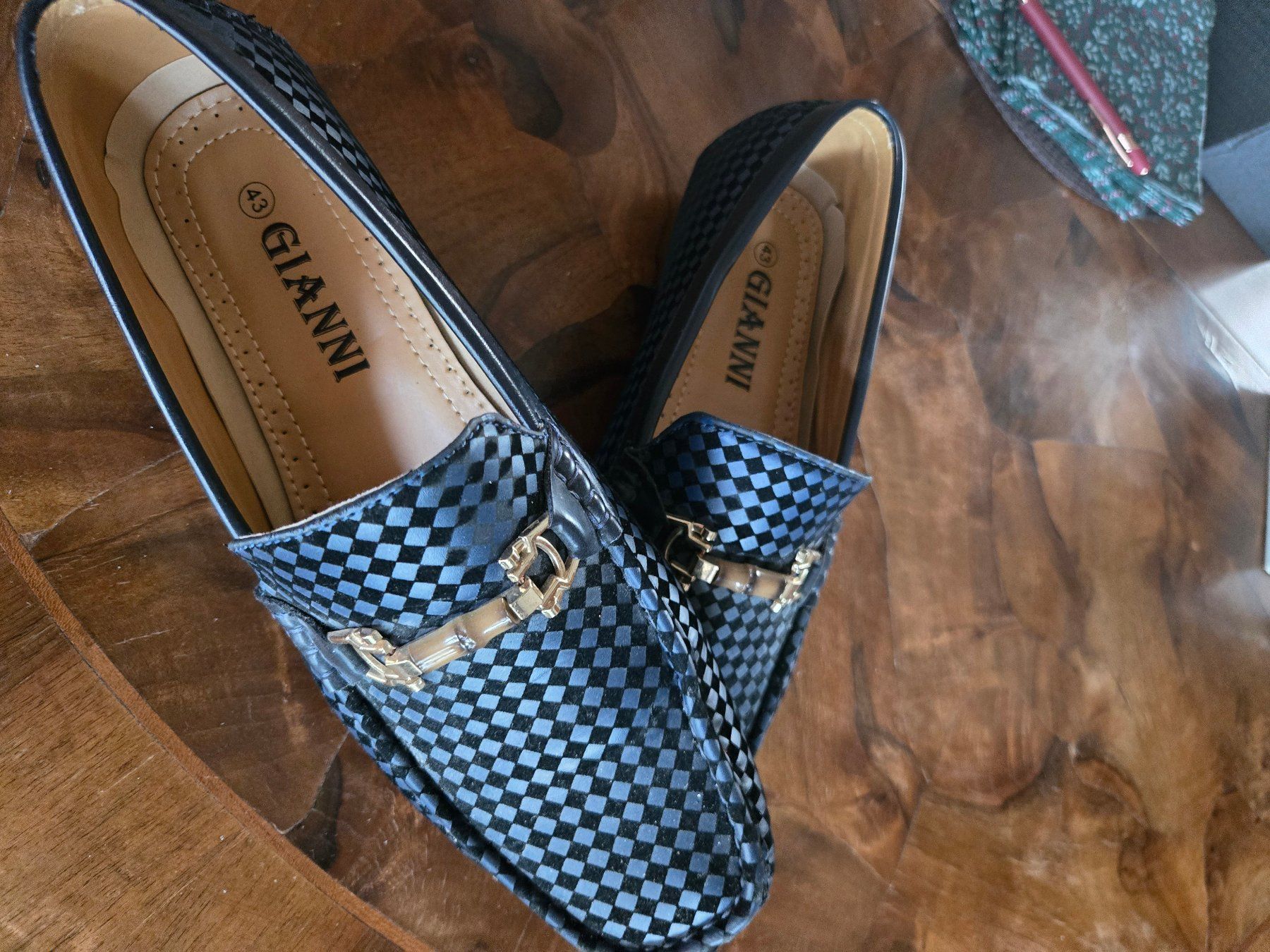 Scarpe da uomo: Moccasins Grösse 43 blau – Usato da Ascona venduto da Topolinowatch 1
