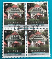 4 er Block Nr.B 256 mit Vollstempel Bern