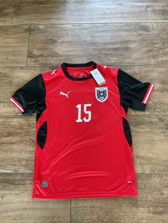 Fussballtrikot Puma Österreich Lienhart 15 Grösse M neu
