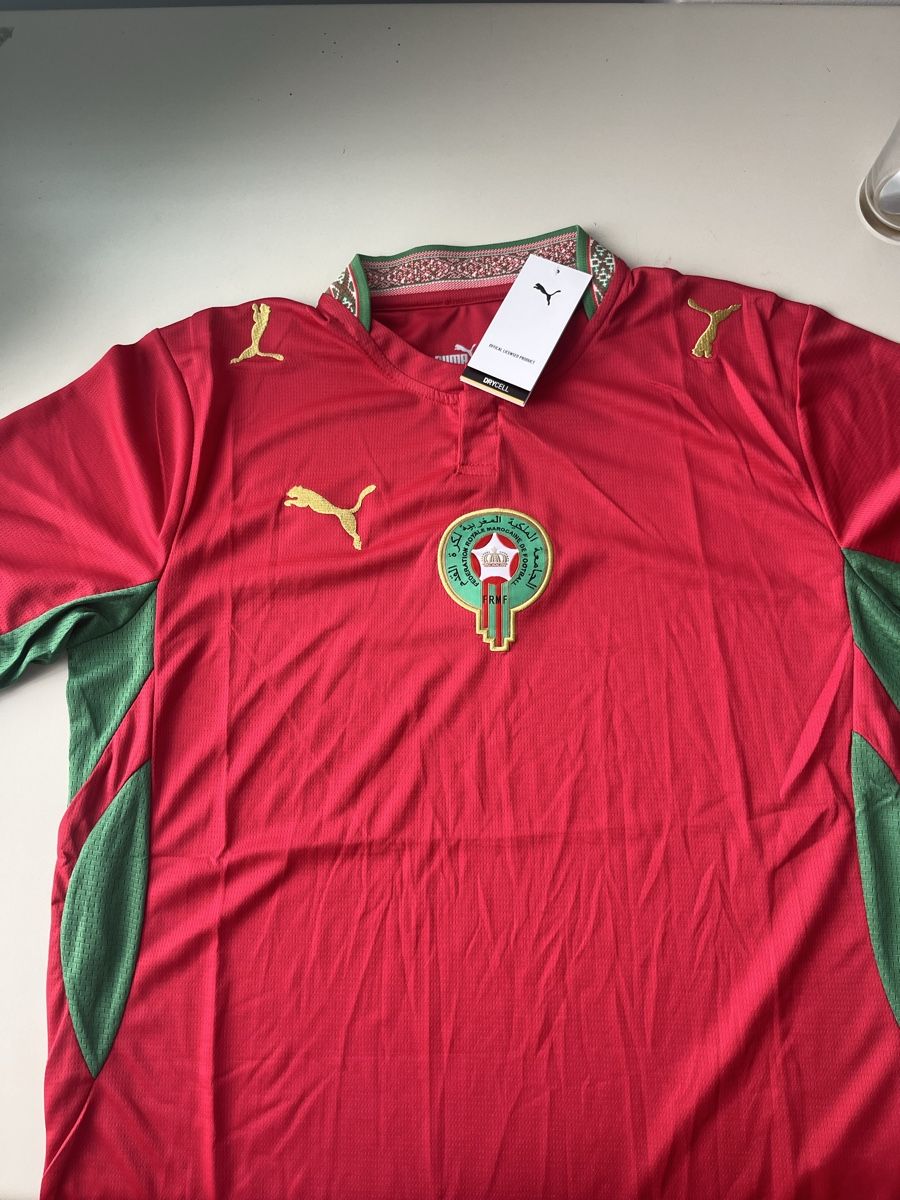 Puma Canottiere & Pantaloni: Marokko WM Trikot! – Nuovo (secondo la descrizione) da Hinterkappelen venduto da MustRs 1