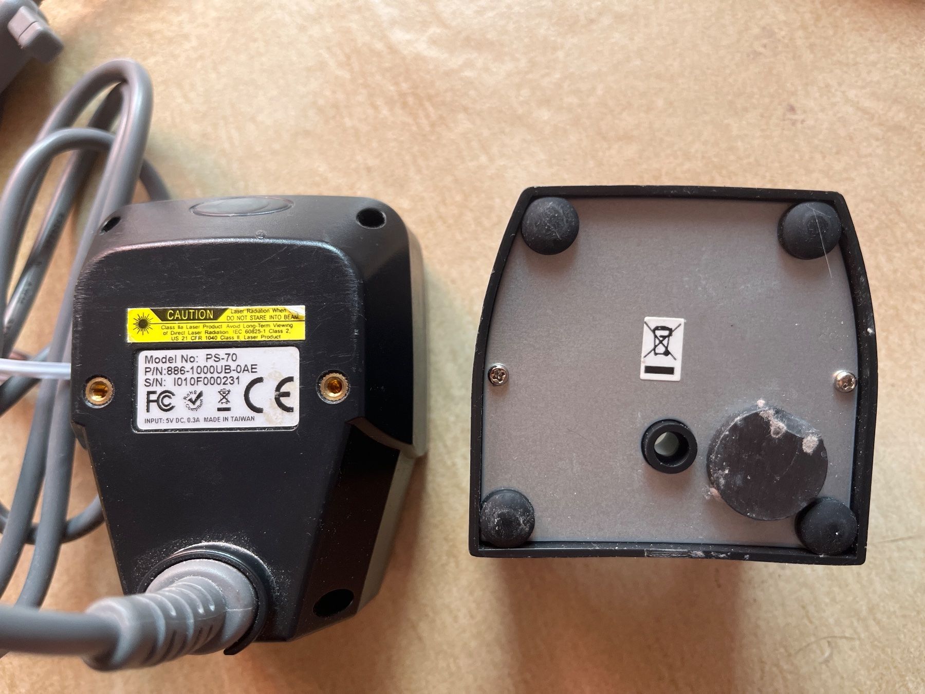 Scanner: AURES PS-70 scanner barcode non testé – Gebraucht aus Vernayaz von Darkfrost 1