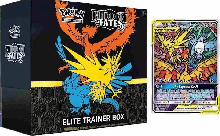 Ab 1 Fr Pokémon Hidden Fates Elite Trainer Box OVP / Sealed) (Neu und ...