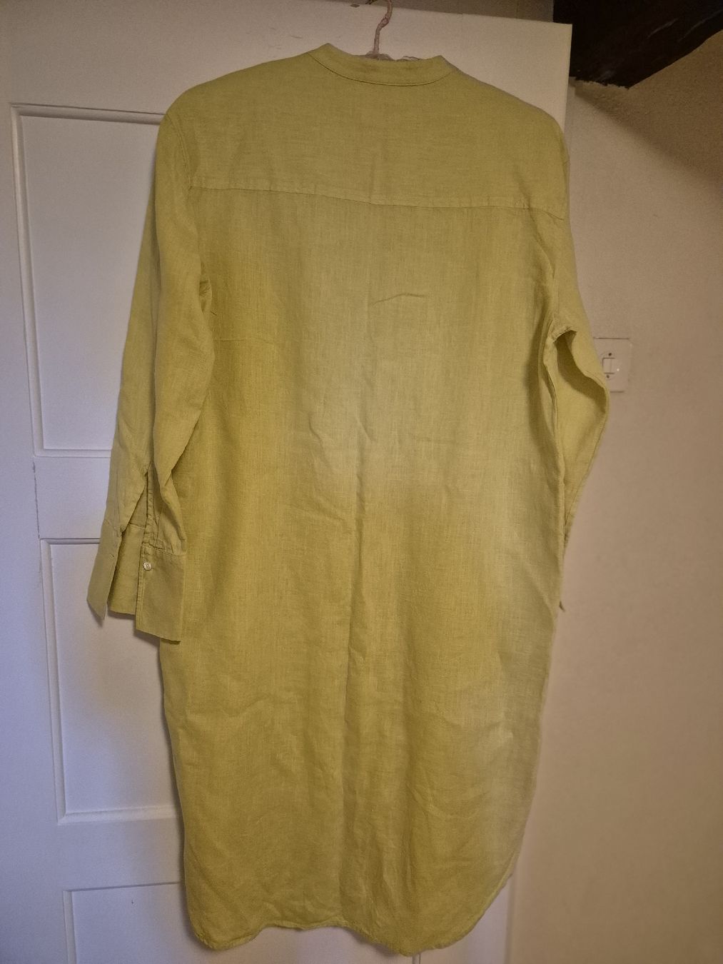 Robert Friedman Vestiti: Robert Friedman Hemdblusekleid Gelb/Limette Leinen Grösse L, – Nuovo (secondo la descrizione) da Herrliberg venduto da SELENONAUTKA 1