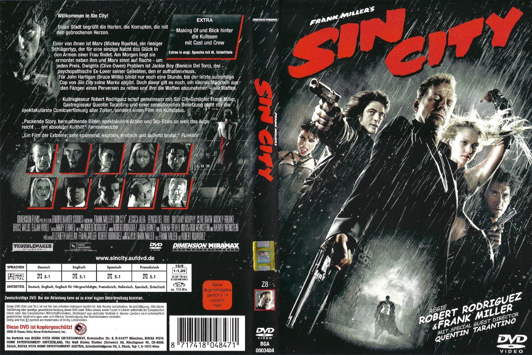 Tous les DVDs: Sin City – D'occasion à Zürich par Cineasten