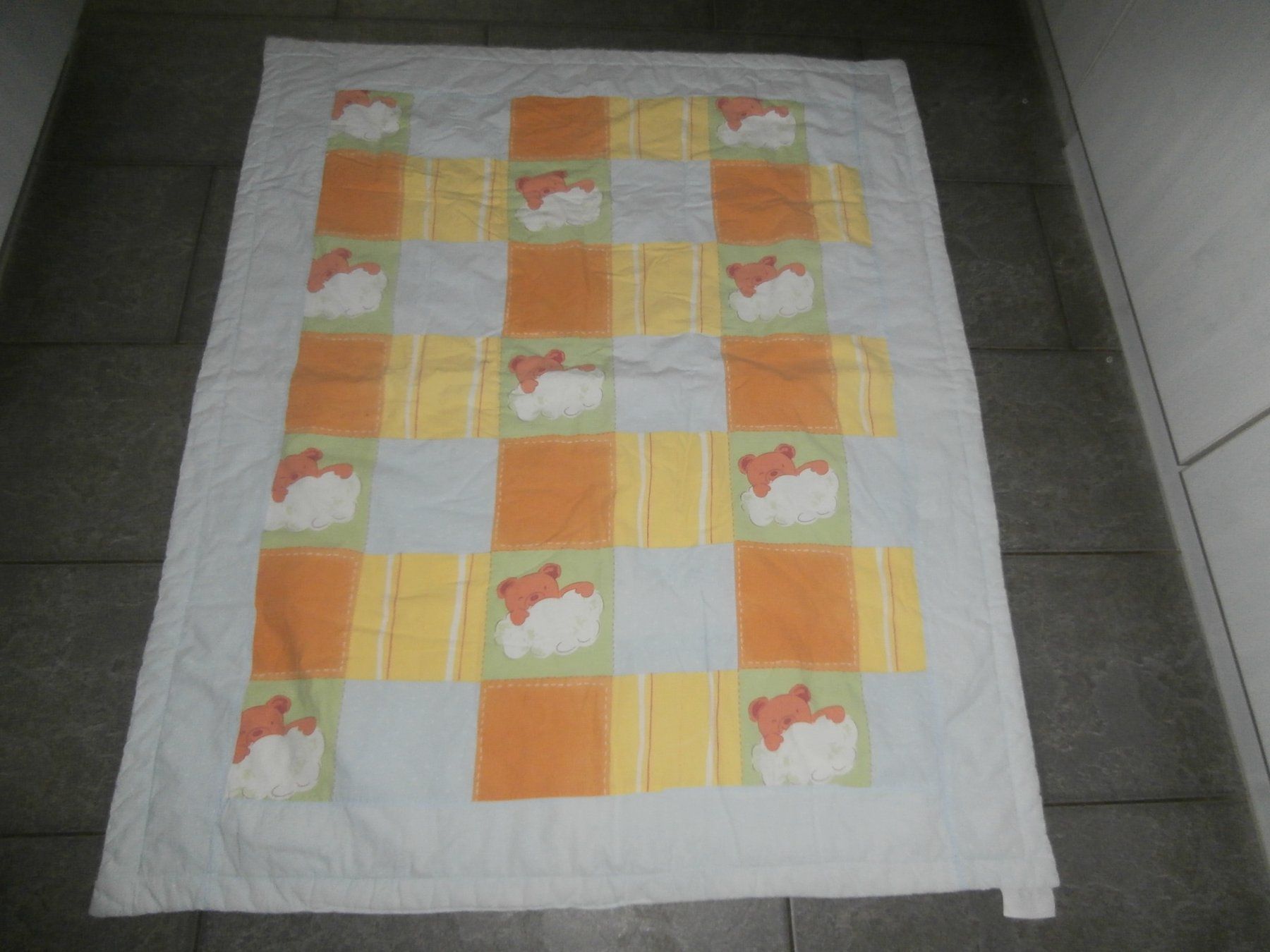 Coperte: Baby- oder Krabbeldecke mit Bärlimotiv – Usato da Pfäffikon ZH venduto da variohappy 1