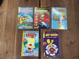 5 Simpsons Comics Bart Simpson Krusty