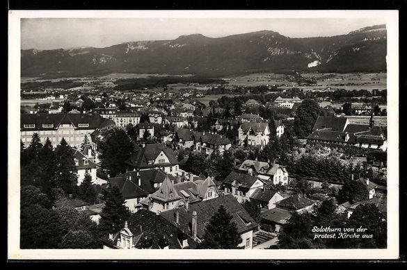 Cartoline postali: Solothurn, Von der protestantischen Kirc – Usato da Berlin venduto da bartko-reher