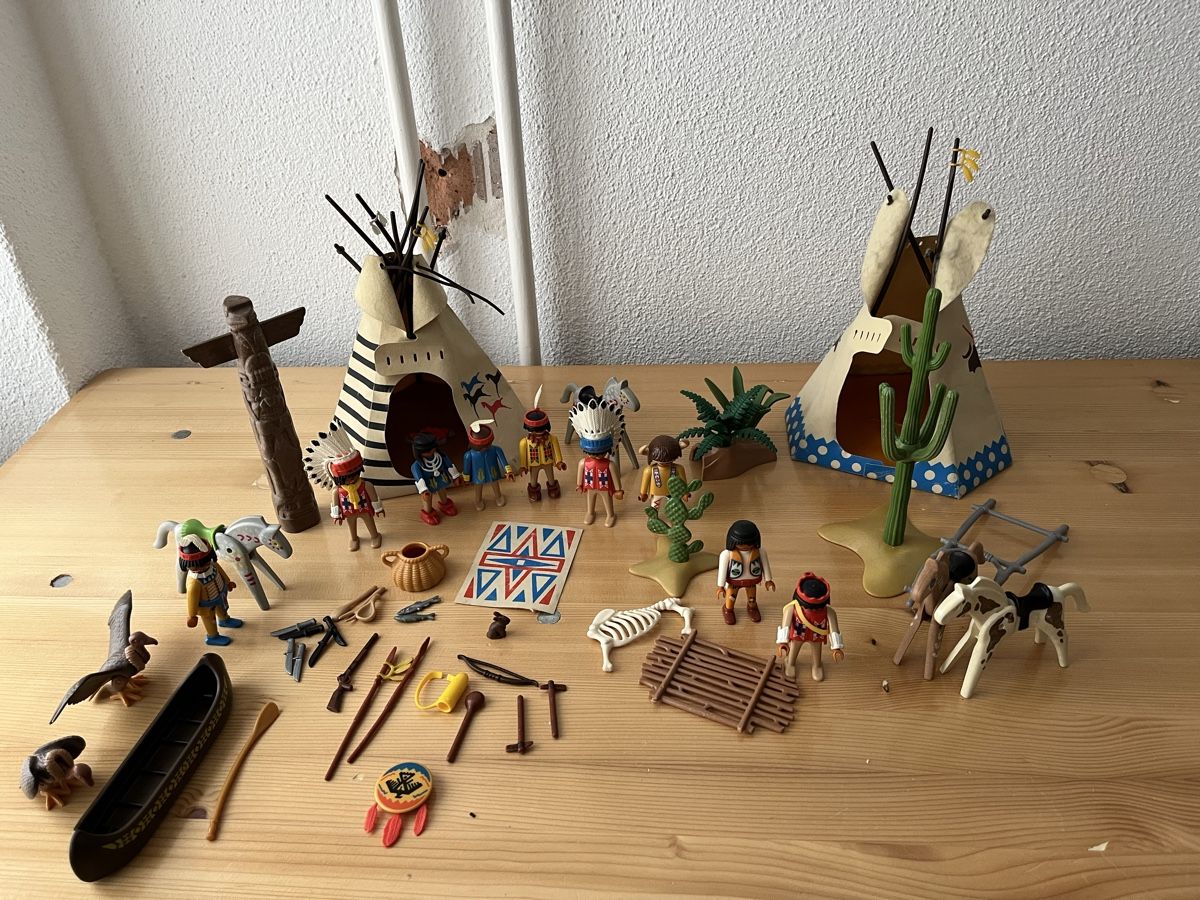 Playmobil Giocattoli: Playmobil Indianer – Usato da Frauenfeld venduto da adj04