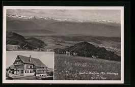 AK Wald, Gast-, Kurhaus Alp Scheidegg