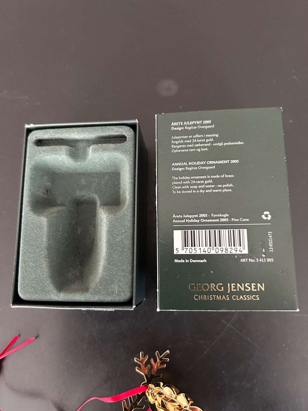 Tutte le decorazioni: GEORG JENSEN 2005 Tannzapfen/pine cone – Usato da Zumikon venduto da tuna007 5