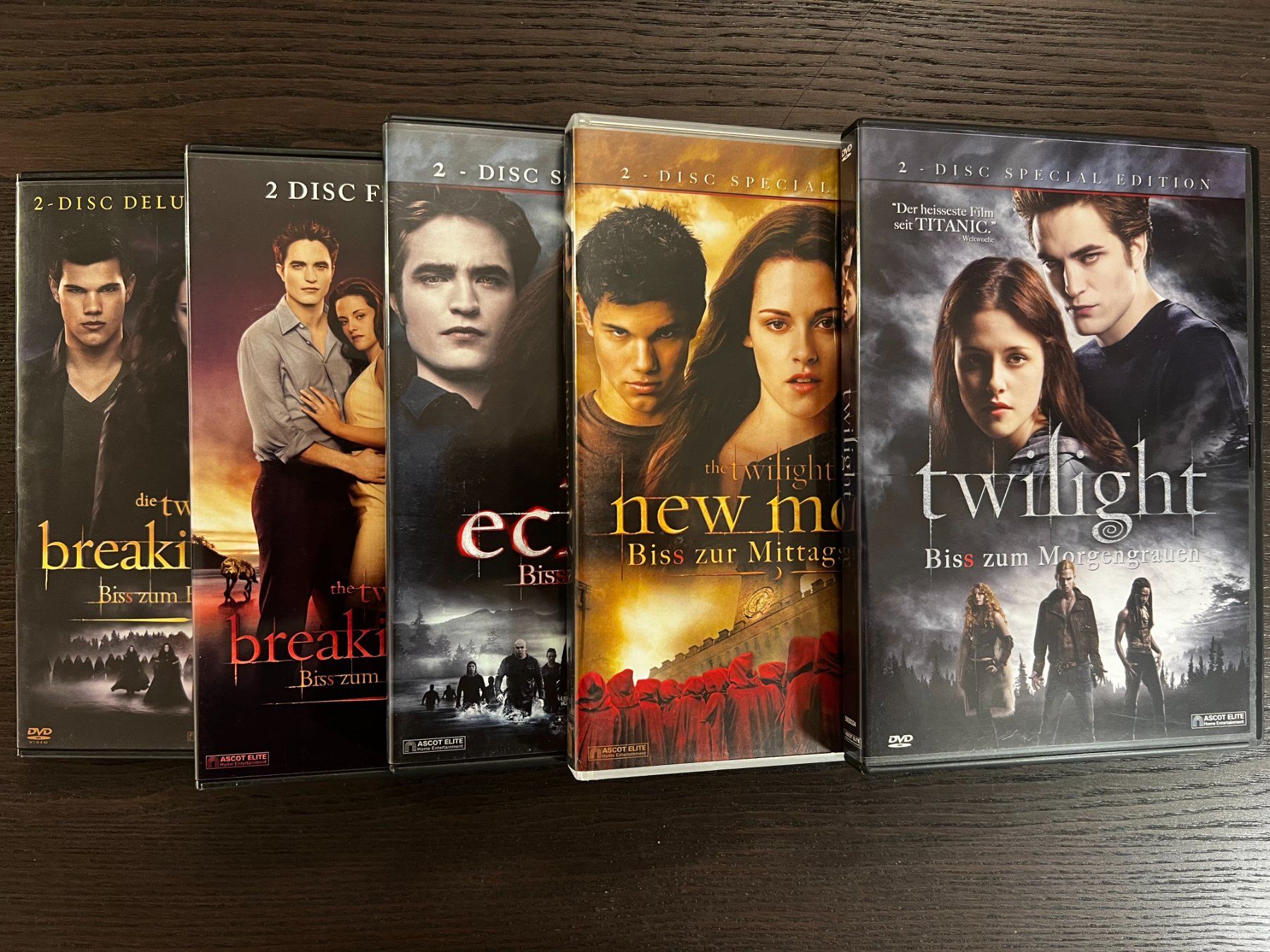 Tutti i DVDs: Twilight Saga Collection – Usato da Zürich venduto da FilmFreunde 1