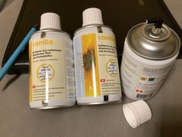 3x Duftspray Duftdose AIRVITA SWISS VANILLA à 250ml