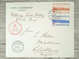 TR104 Enveloppe + Timbre Suisse 1939