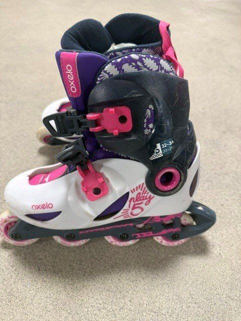 Decathlon Patins à roul. & inline: Kinder-Inlineskates, verstellbar, Gr 32-34 – D'occasion à Spiegel b. Bern par hymz 3