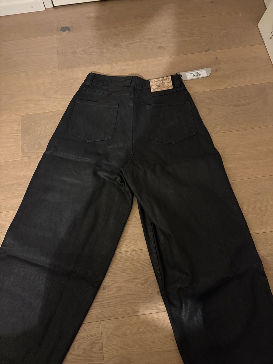 Trendt Vision Jeans: Schwarze waxed carpenter Denim Grösse S – Nuovo e nell'imballaggio originale da Winterthur venduto da maz_mxc8 4