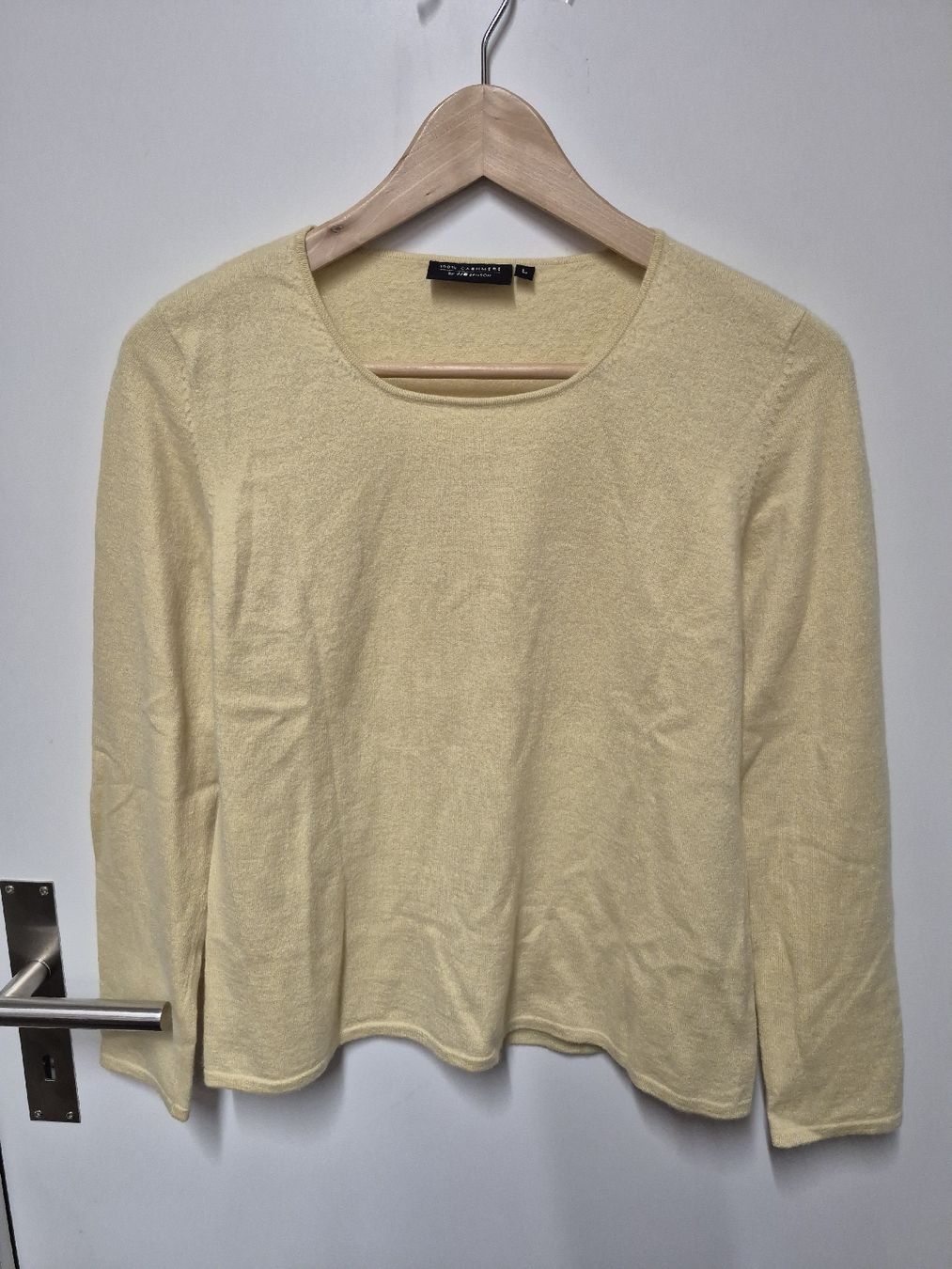 Jj Benson Maglioni & Felpe: Cashmere Pullover JJ Benson Gr.S vanillegelb – Usato da Merligen venduto da muss_haben 2