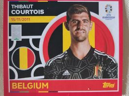 Topps Courtois BEL Nr. 4 EURO 2024 Sticker