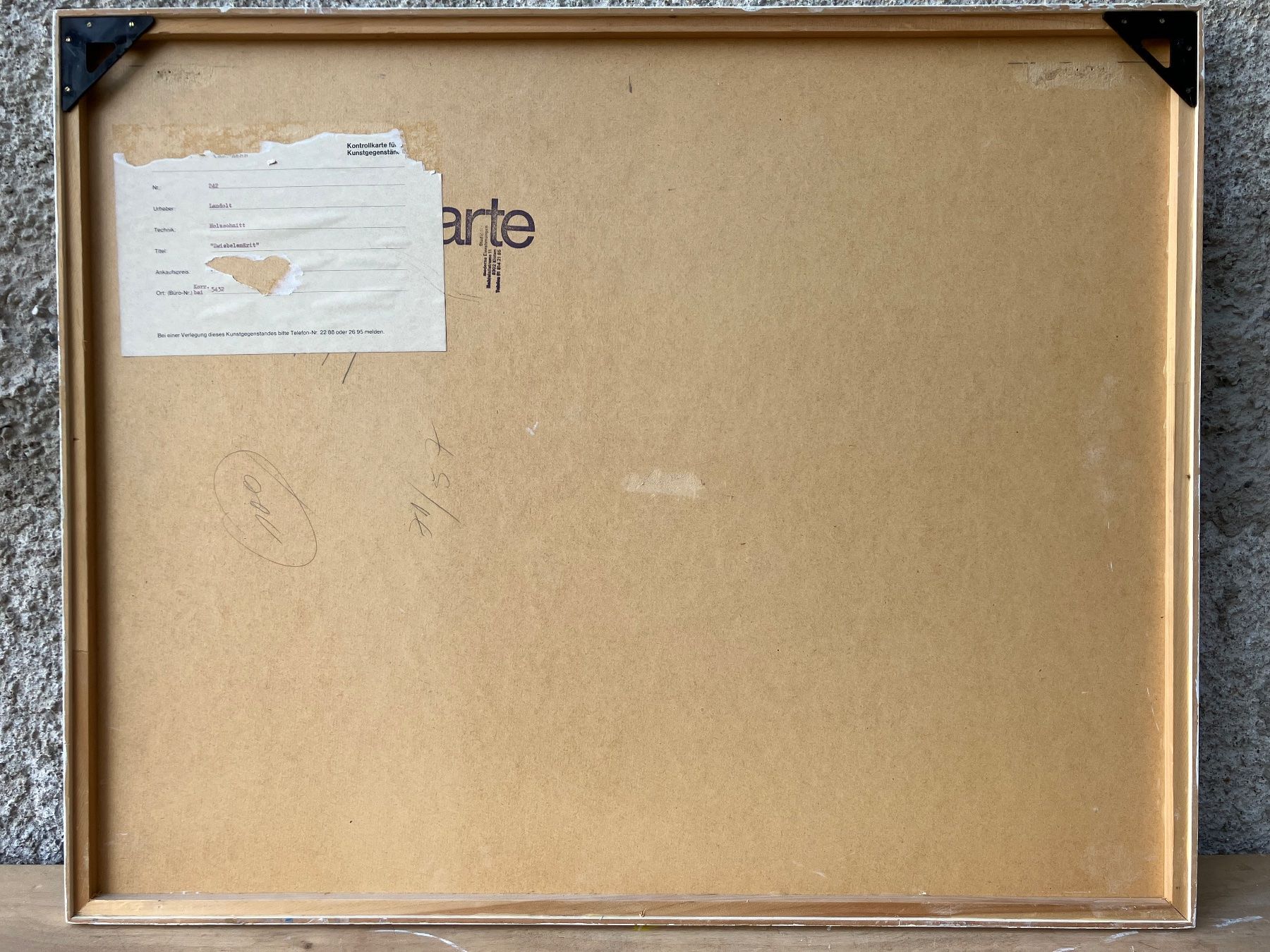 Gravures sur bois: Holzschnitt "Zibelemärit" – D'occasion à Wetzikon ZH par artefix 2