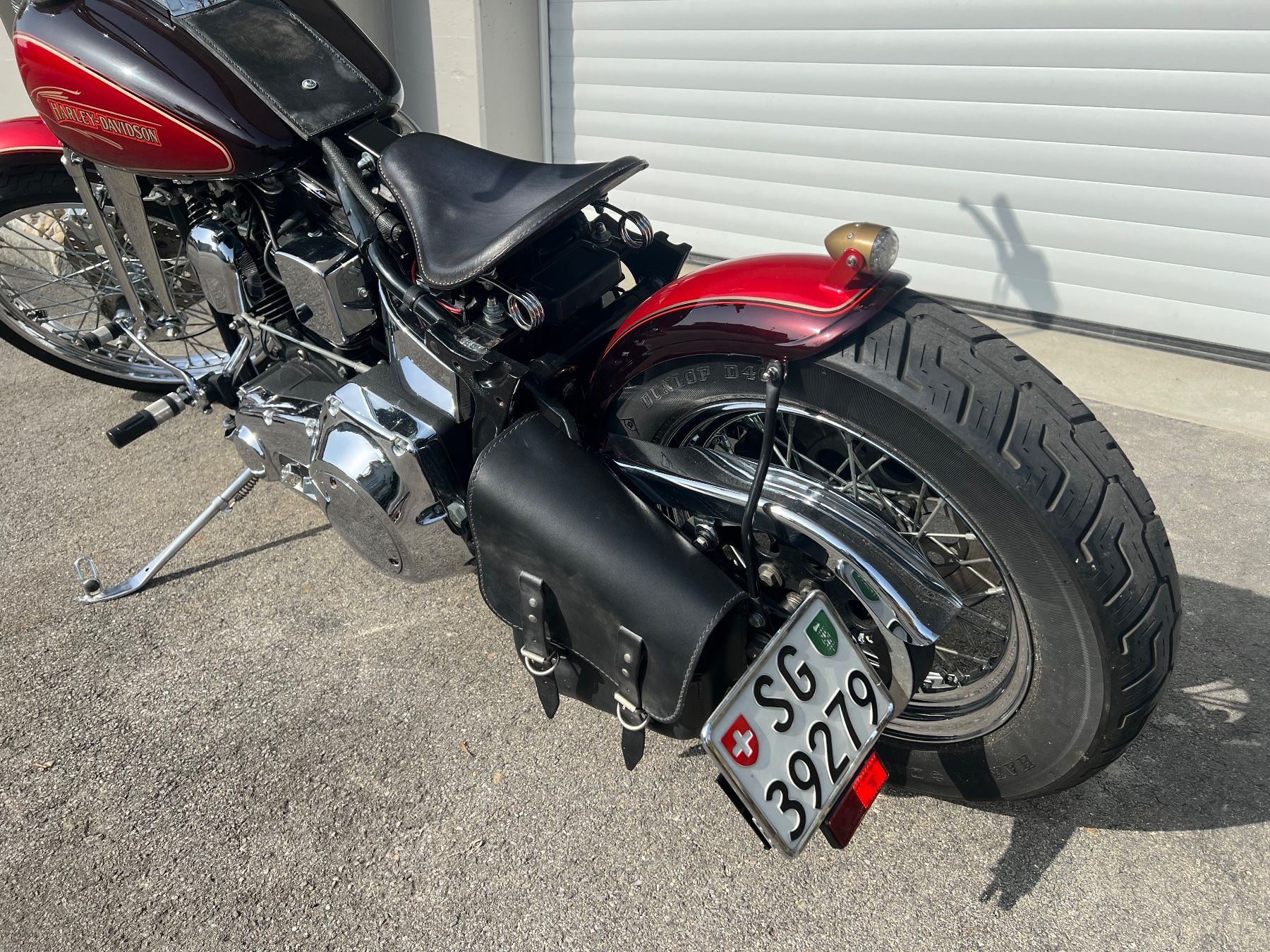 Harley-Davidson Chopper: HARLEY-DAVIDSON FXSTS Springer Softail Bobber – Usato da Wittenbach venduto da DagobertDuck01 3