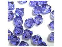 Perlen (unechte): Perlen Swarovski, 4mm, Tanzanite – Neu und originalverpackt aus Schachen LU von Perlentraum