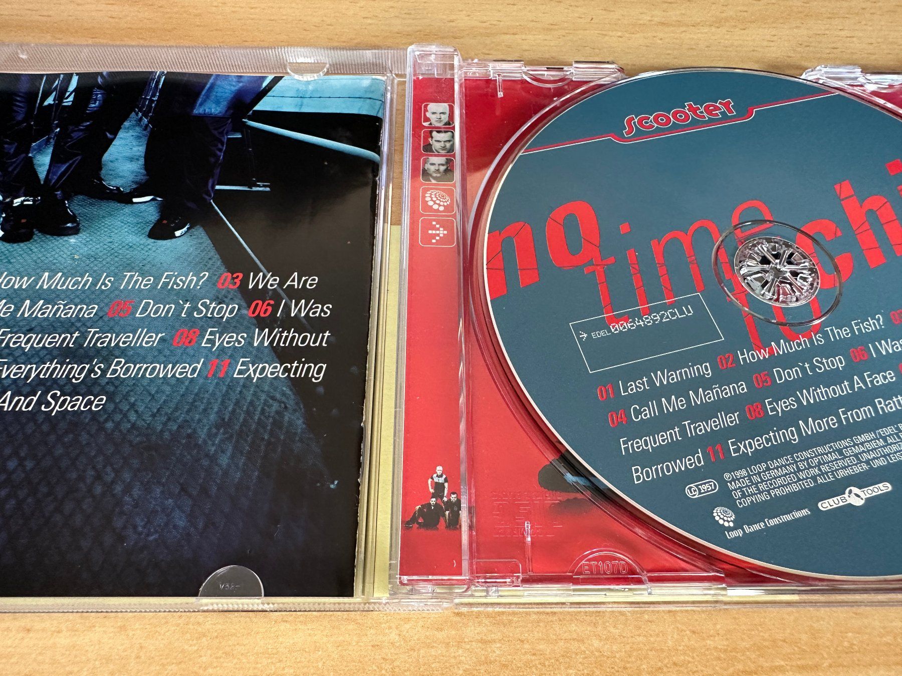 CD: Scooter – No Time To Chill – Usato da Rikon im Tösstal venduto da Alpenmutz 2