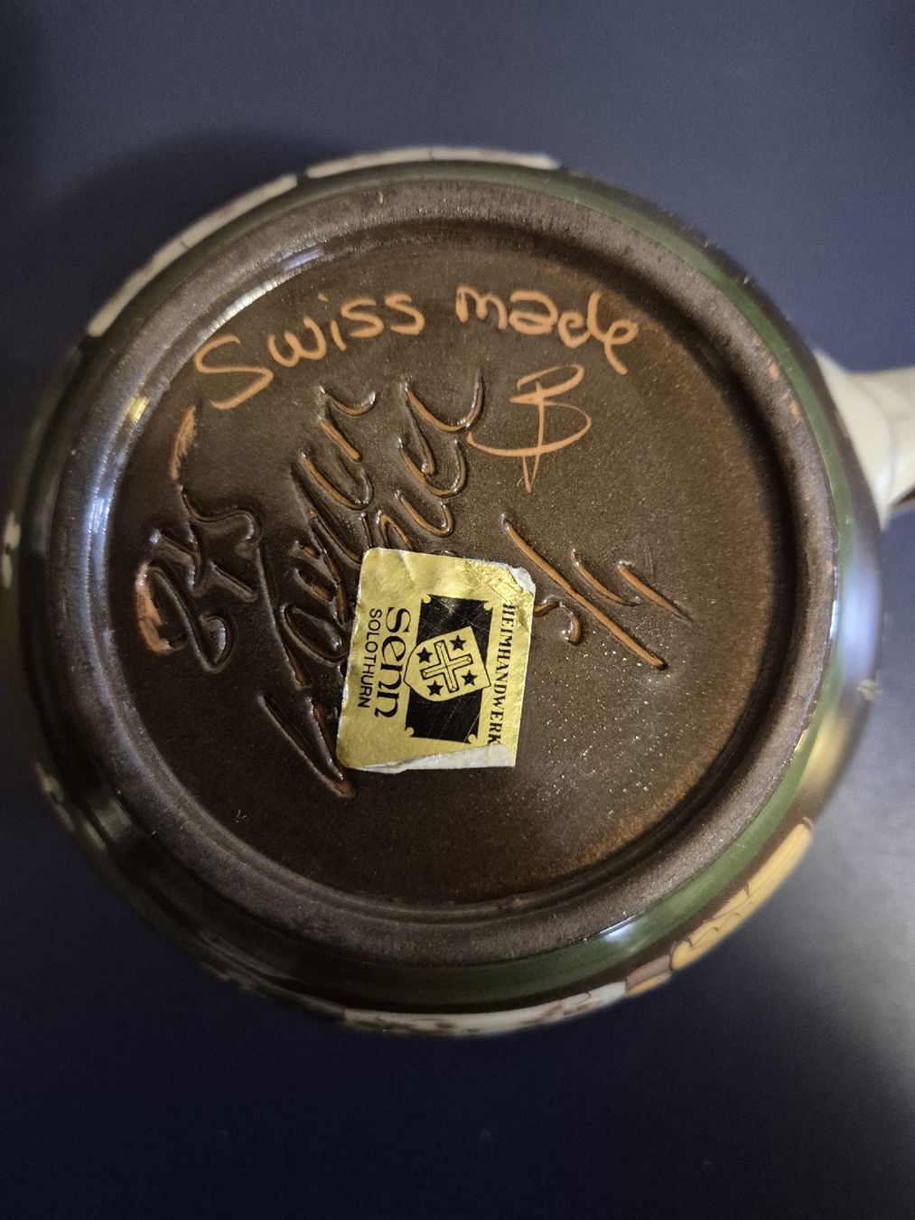 Caraffe: Bemahlter Milchkrug – Usato da Niederwil SO venduto da Albatros59 3