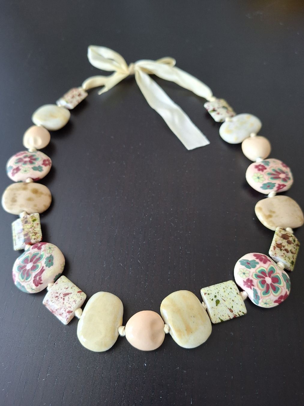 Catenine: Collier Bohème Perles Fleuries – Nuovo (secondo la descrizione) da Lutry venduto da Sim_Sta 4