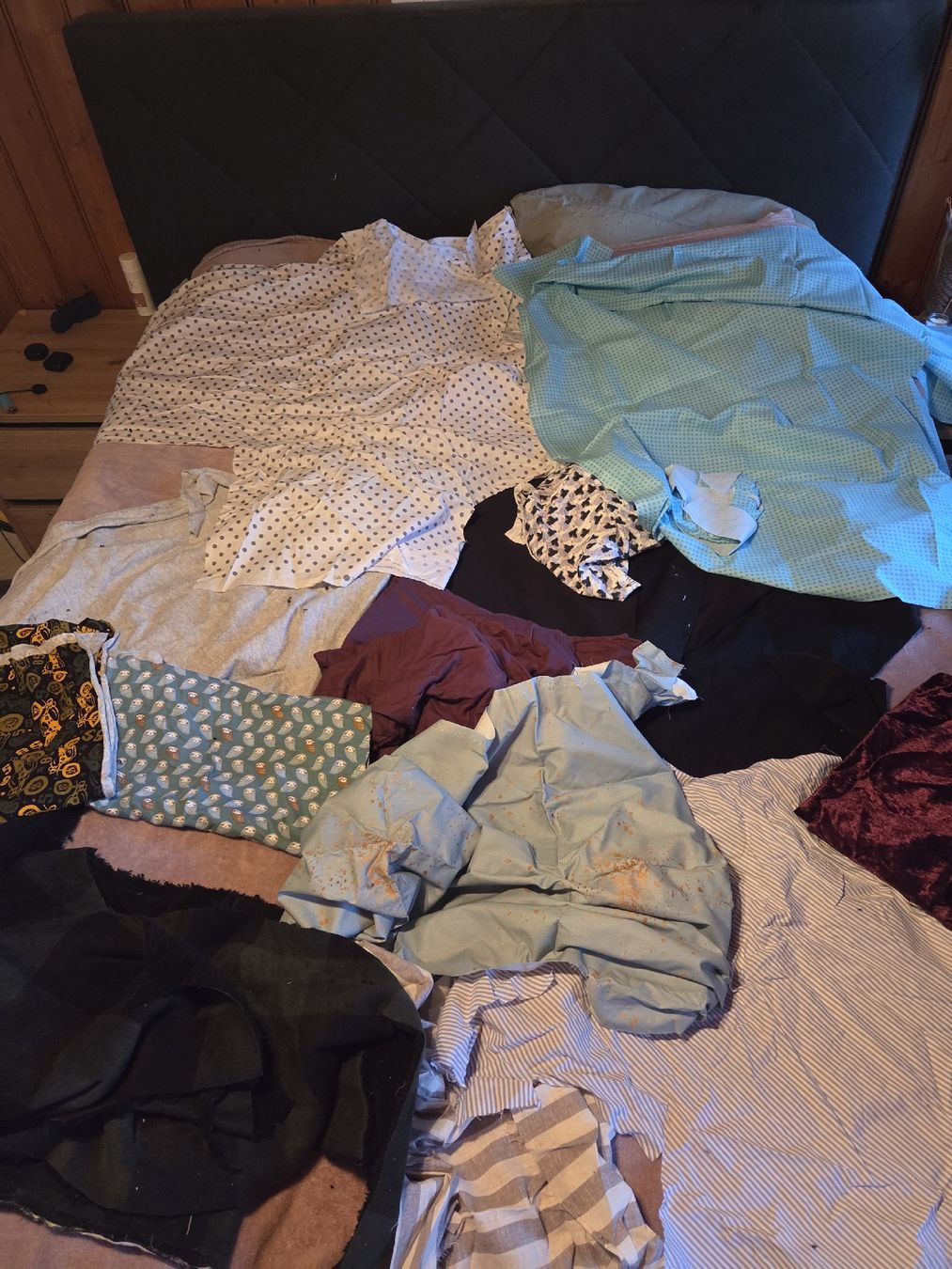 Tessuti: Grosses Stoffreste Paket – Usato da Rehetobel venduto da me_oe 2